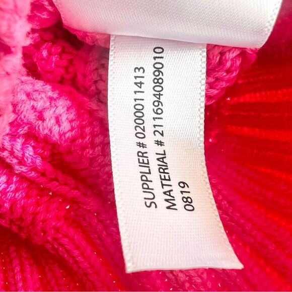 Polo Ralph Lauren Pink Cable Knit Sweater Women's Size Medium - Picture 4 of 4